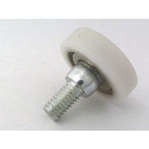 Flat Nylon Ball Bearing - 26mm White Plastic Tire for sliding doors & windows - Buy Bearings online
