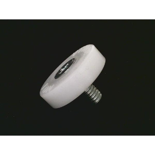 Flat Nylon Ball Bearing - 26mm White Plastic Tire for sliding doors & windows - Buy Bearings online