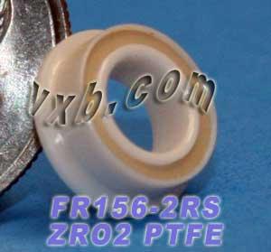 FR156-2RS Full Ceramic Flanged Bearing 3/16" x 5/16" x 1/8" ZrO2 - Buy Bearings online
