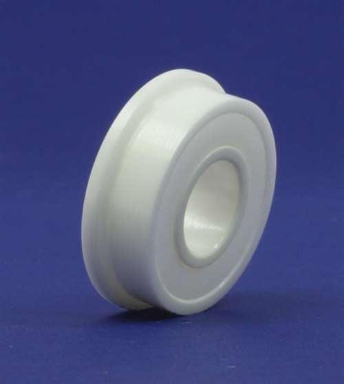 FR2-5-2RS Full Ceramic Flanged Bearing 1/8" x 5/16" x 9/64" ZrO2 - Buy Bearings online