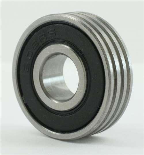 Lot 100 608-2RS Bearing With Groove Sealed 8x22x7mm - Buy Bearings online