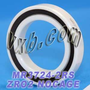 MR3724-2RS Full Complement Full Ceramic Bearing 24x37x7 ZrO2 Bearing - Buy Bearings online