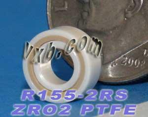 R155-2RS Full Ceramic Bearing 5/32" x 5/16" x 1/8" Miniature Bearing - Buy Bearings online