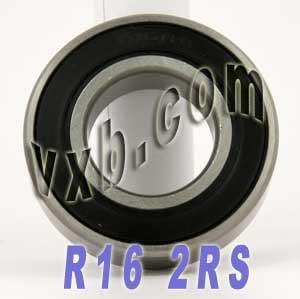 R16-2RS One inch Bore Sealed Ball Bearing - 1" ID x 2" OD x 1/2" Width - Buy Bearings online
