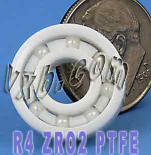R4 Full Ceramic Bearing 1/4" x 5/8" x 0.196" - Miniature - Buy Bearings online