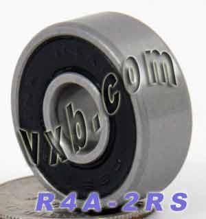 R4A-2RS Bearing 1/4" x 3/4" x 9/32" - Sealed - Miniature - Buy Bearings online