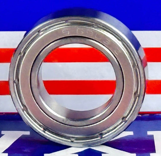 S6903ZZ Stainless Steel Shielded Ball Bearing 17x30x7mm - Buy Bearings online