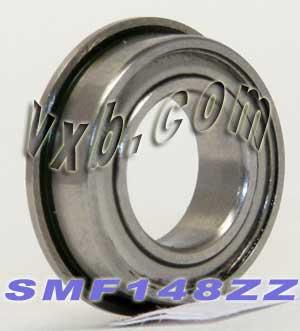SMF148ZZ Flanged Bearing Shielded Stainless Steel 8x14x4 Bearing - Buy Bearings online