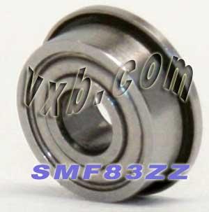 SMF83ZZ Flanged Bearing Shielded Stainless Steel 3x8x3 Bearing - Buy Bearings online