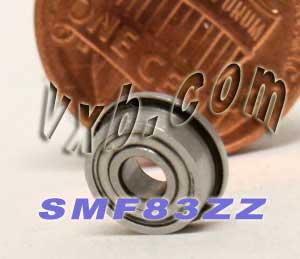 SMF83ZZ Flanged Bearing Shielded Stainless Steel 3x8x3 Bearing - Buy Bearings online