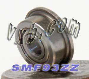SMF93ZZ 3x9x4 Flanged Bearing Shielded Stainless Steel Bearing - Buy Bearings online