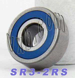 SR3-2RS Bearing 3/16" x 1/2" x 0.196" - Stainless Steel - Sealed - Buy Bearings online