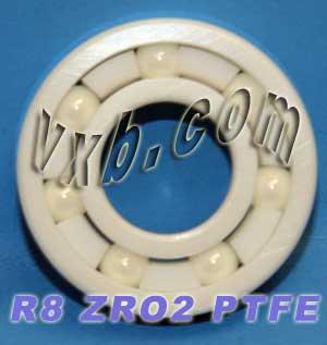 Wide R8 Full Ceramic Bearing 1/2" x 1-1/8" x 5/16" White ZrO2 - Buy Bearings online