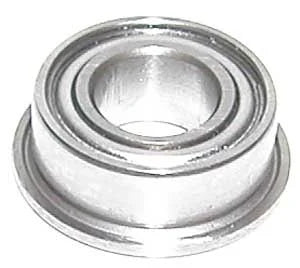 WOBF74ZZX Flanged Shielded Bearing 1/8" x 1/4" x 7/64" - Buy Bearings online